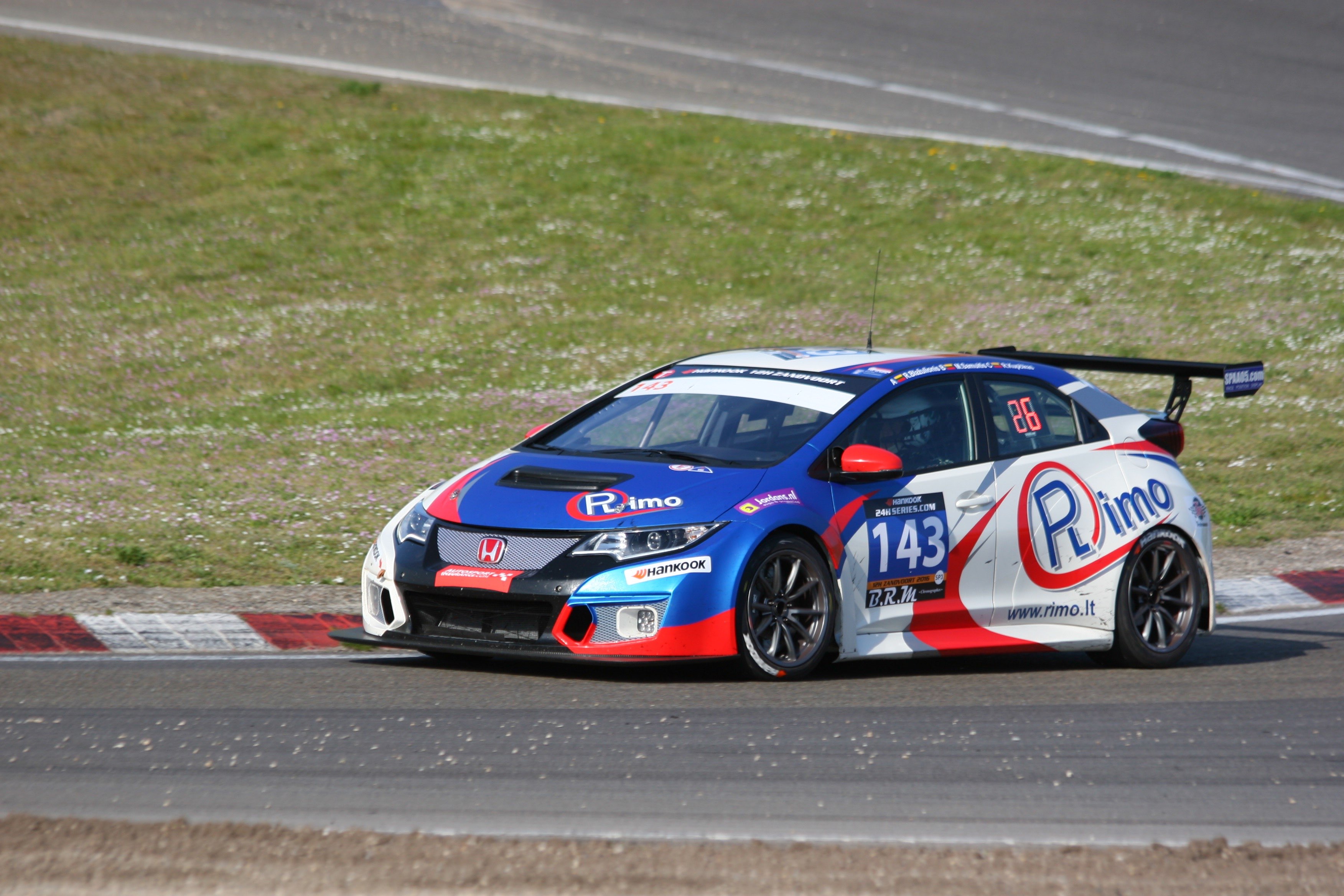 Honda TCR nuotr. Ramūno Šaučikovo